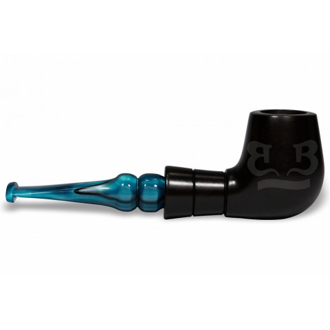 Cachimbo New Rose Reto Encerado (Aceita Filtro 9mm) Piteira Acrílico